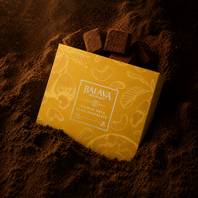 나마 초콜릿 캐슈넛 — 발라바 생초콜릿