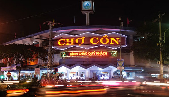 꼰 시장 Chợ Cồn 다낭
