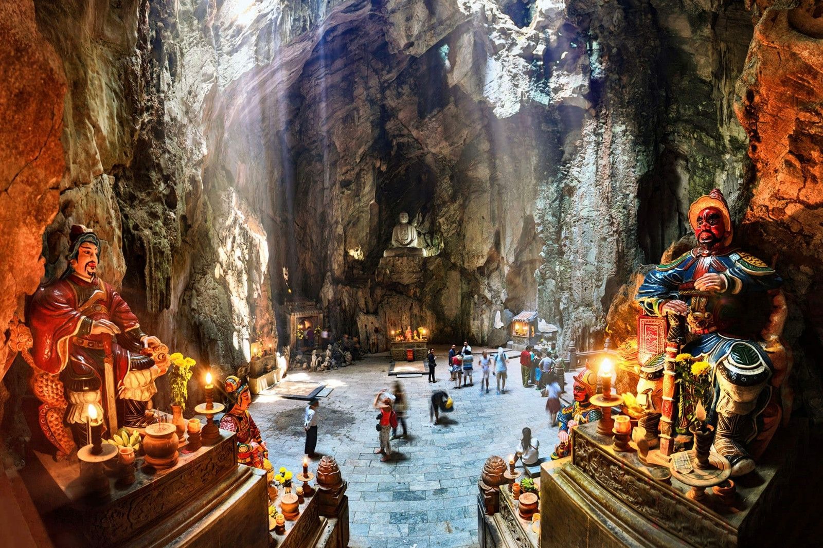 다낭 오행산 (응우한선, Marble Mountains) – 후옌콩 동굴과 논느억 석조 마을