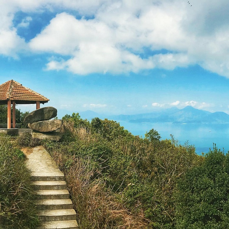 반꼬 정상 Đỉnh Bàn Cờ 손짜 다낭