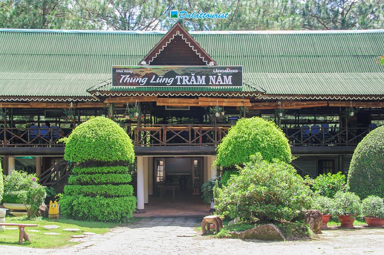 짬남 계곡 식당 (Thung Lũng Trăm Năm) 달랏