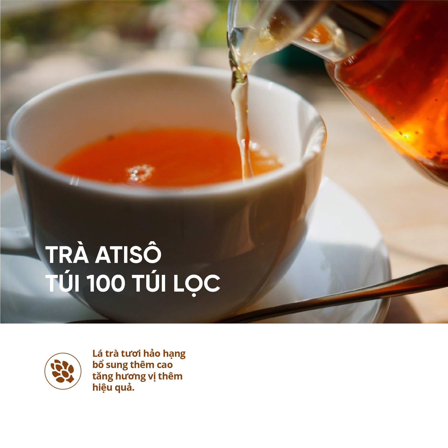 달랏 아티초크 차 Artichoke Tea (100백)