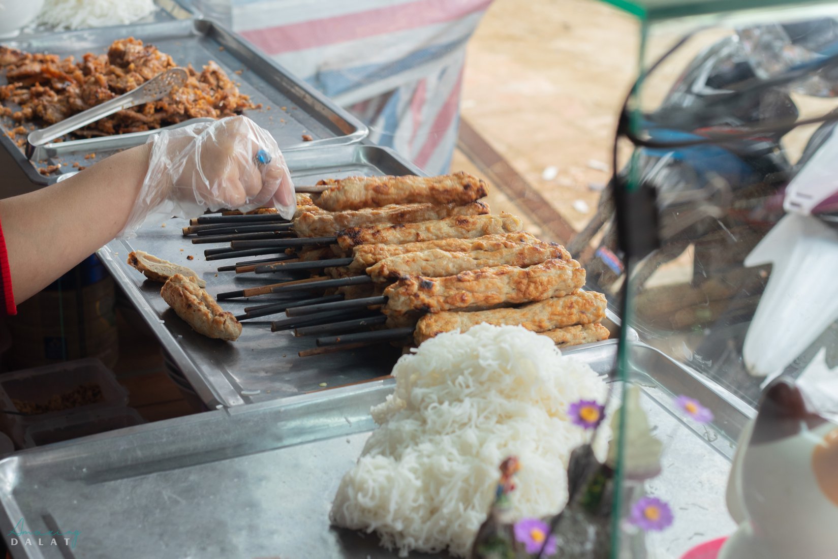 넴 느엉 한탐 달랏 Nem nuong Hanh Tam Da Lat 