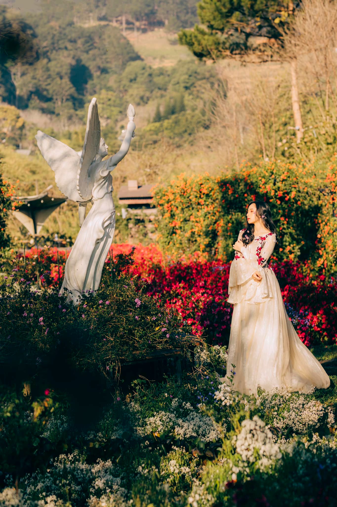 F 꽃밭 카페 F Cafe Dalat Flower Field