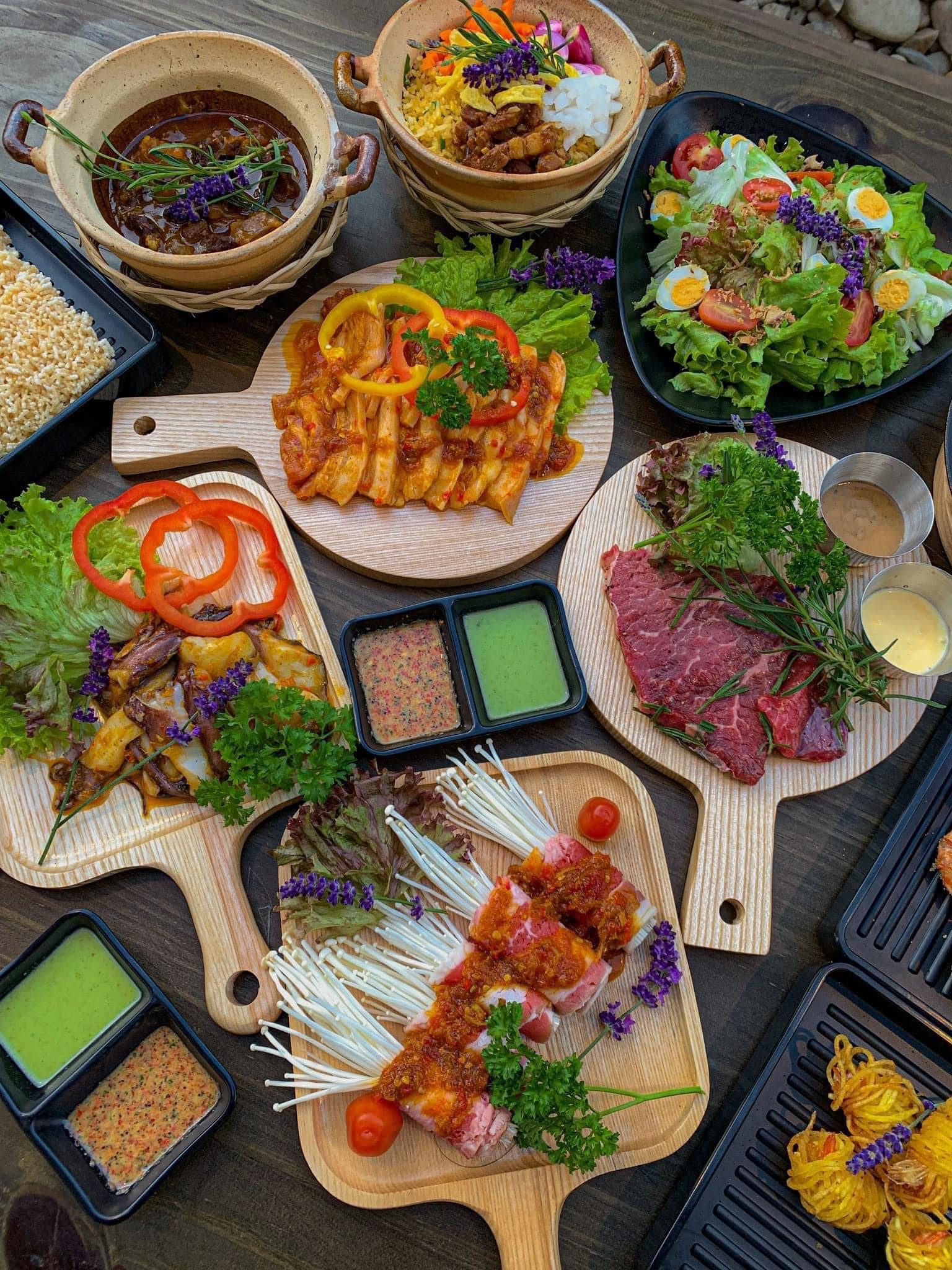 뚜이 느엉 라벤더 Túi Nướng Lavender 구이 달랏