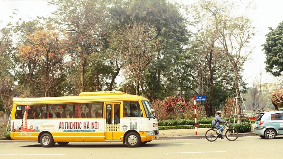 하노이 레트로 시티투어 버스 '봉봉' 티켓