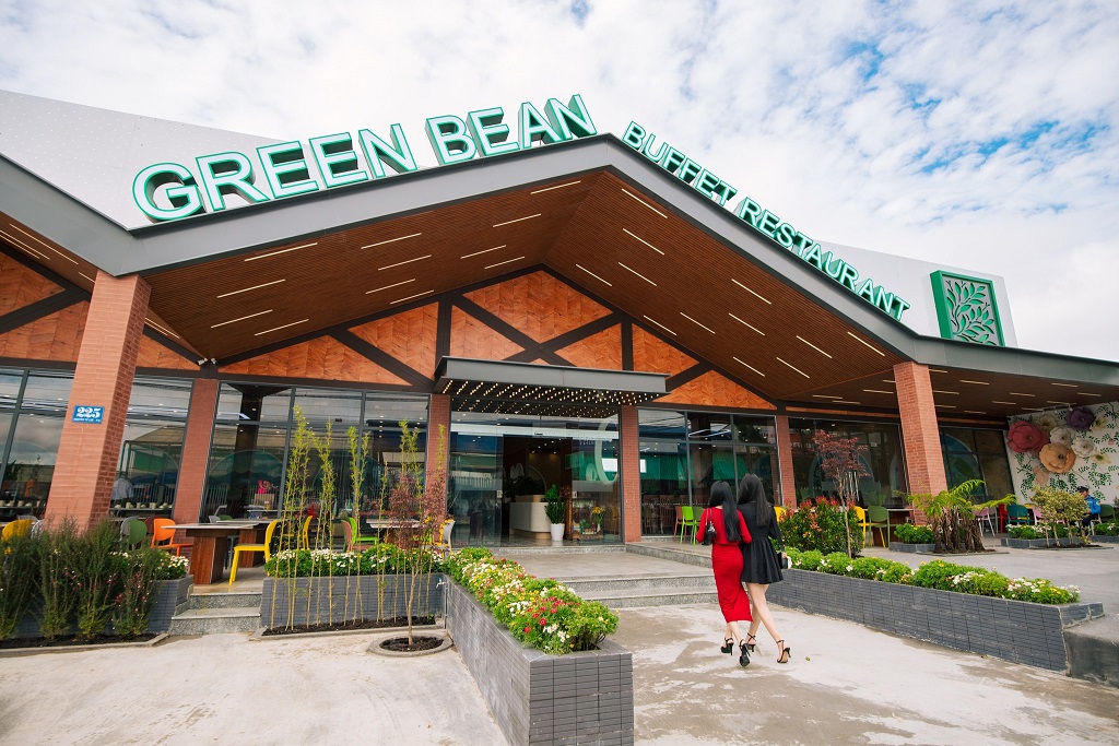 그린 빈 뷔페 Green Bean Buffet 채소 뷔페 달랏