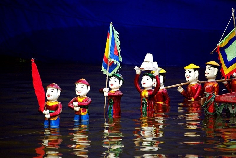 호이안 수상 인형극 공연 입장권