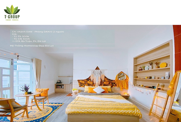 DAN Homestay - D19 Ba Trieu Street, Ward 4, Dalat City
