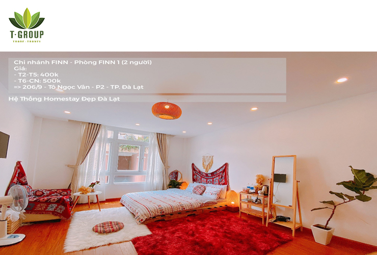 FINN Homestay - 206/9 To Ngoc Van Street, Ward 2, Dalat City