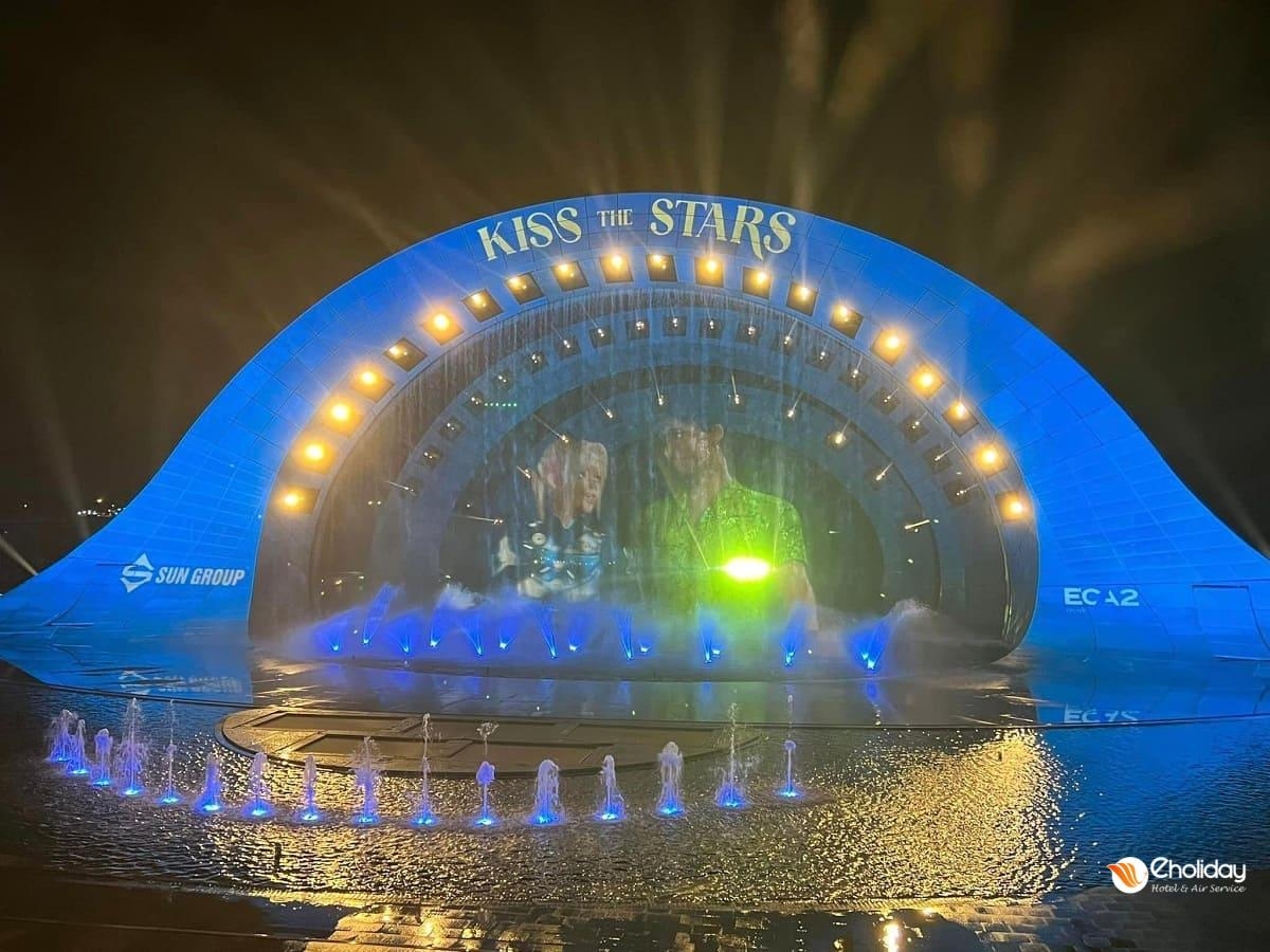 푸꾸옥 키스 오브 더 씨 (Kiss of the Sea) – 선셋타운 분수 불꽃 쇼