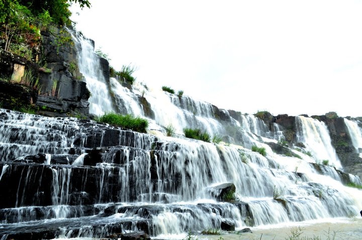 베트남 달랏 퐁고르 폭포 (Pongour Waterfall)