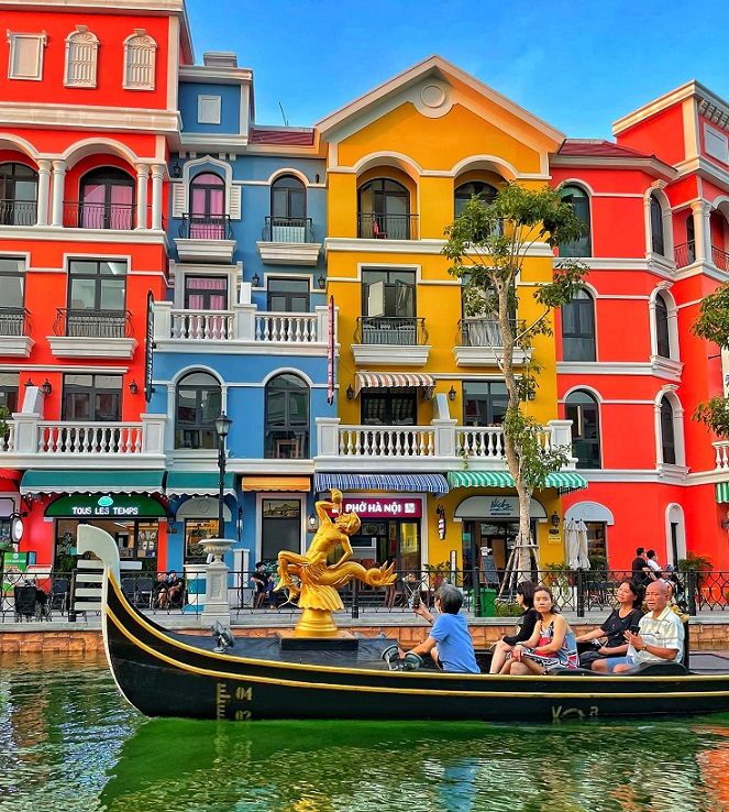 베네치아 곤돌라 보트 Venice Gondola 그랜드 월드 푸꾸옥