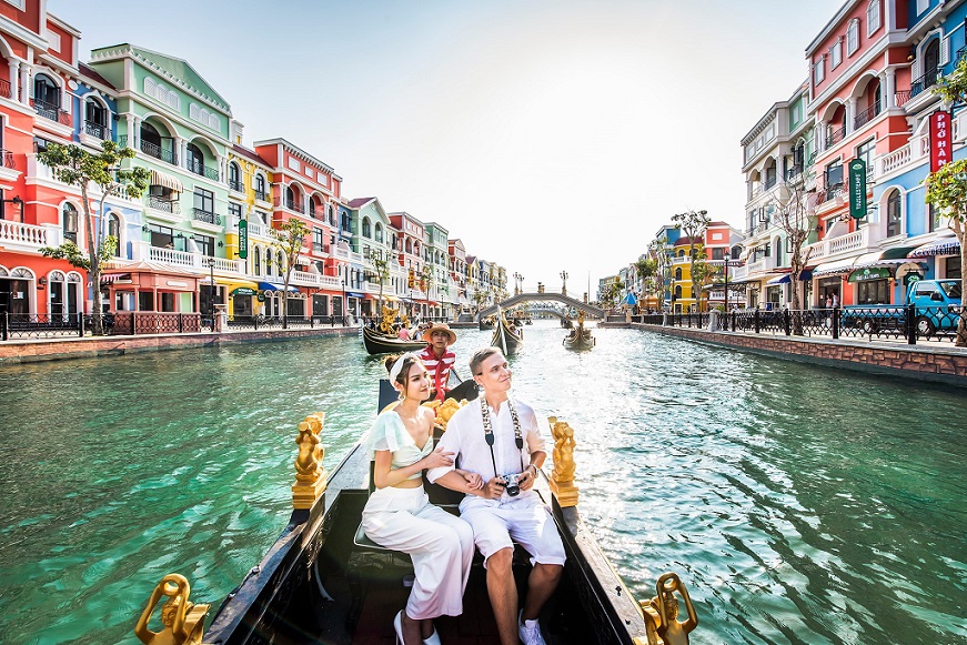 베네치아 곤돌라 보트 Venice Gondola 그랜드 월드 푸꾸옥