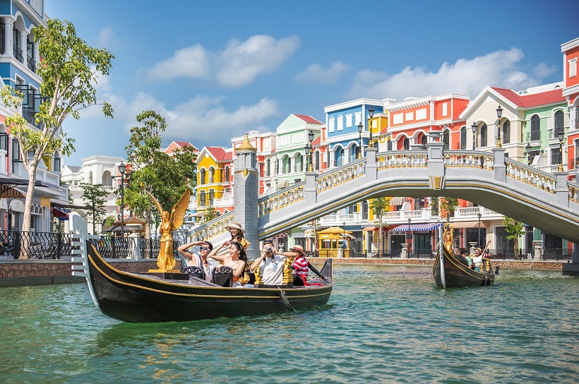 베네치아 곤돌라 보트 Venice Gondola 그랜드 월드 푸꾸옥